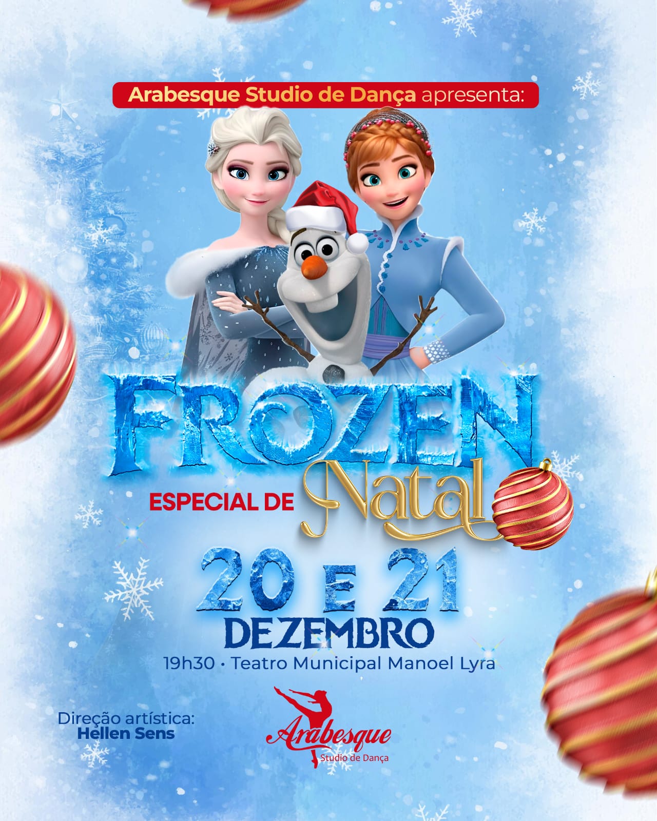 FROZEN ESPECIAL DE NATAL
